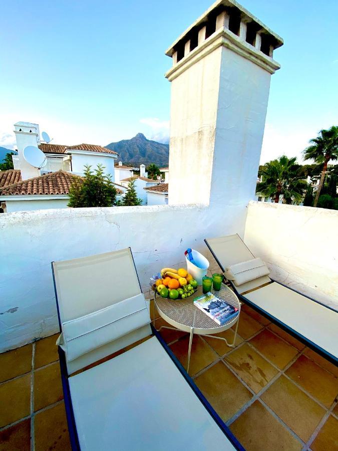 Ab Properties: Golden Mile Penthouse With Pool Near Puerto Banus Apartamento Marbella